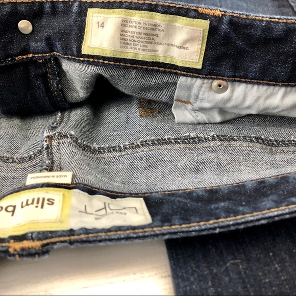 LOFT Jeans Slim Boot Sz 14 (Item #112) - Picture 2 of 7